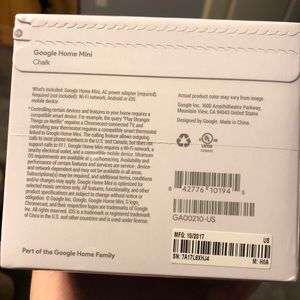 Google Home Mini